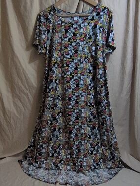 Lularoe Mickey Mouse High Low Large Dress